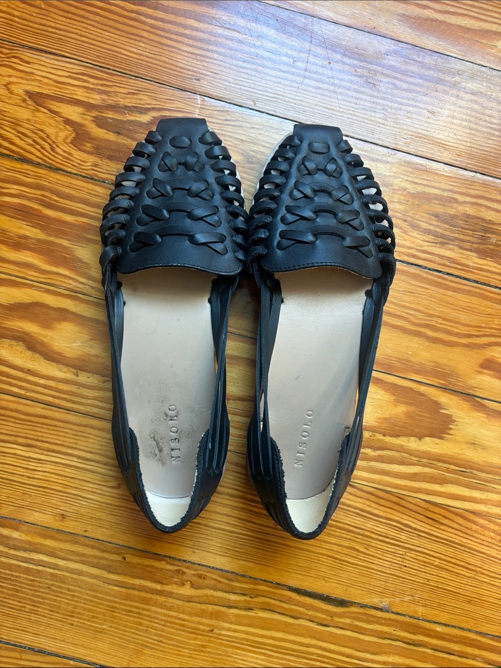 Nisolo Huarache Sandal, size 10
